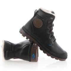 Ziemas zābaki sievietēm Palladium Pampa Sport Cuff WPS 72992-057 1603-19, melni cena un informācija | Sieviešu zābaki, puszābaki | 220.lv