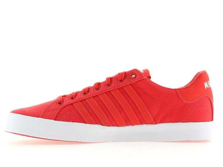 Brīvā laika apavi sievietēm K-Swiss 93739-645-M 1850-445, sarkani cena un informācija | Sporta apavi sievietēm | 220.lv