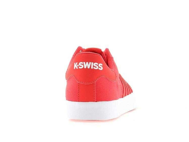 Brīvā laika apavi sievietēm K-Swiss 93739-645-M 1850-445, sarkani cena un informācija | Sporta apavi sievietēm | 220.lv