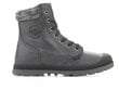 Zābaki sievietēm Palladium Pampa Hi Knit LP 95172-036-M 19894-21, pelēki cena un informācija | Sieviešu zābaki, puszābaki | 220.lv