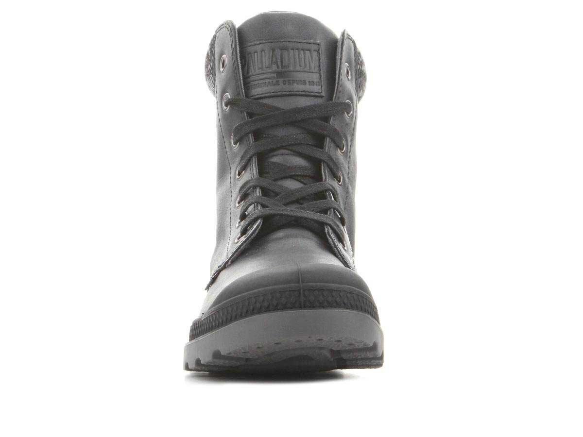 Zābaki sievietēm Palladium Pampa Hi Knit LP 95172-036-M 19894-21, pelēki cena un informācija | Sieviešu zābaki, puszābaki | 220.lv