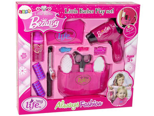 Парикмахерский набор «Красавица», розовый цена и информация | Игрушки для девочек | 220.lv