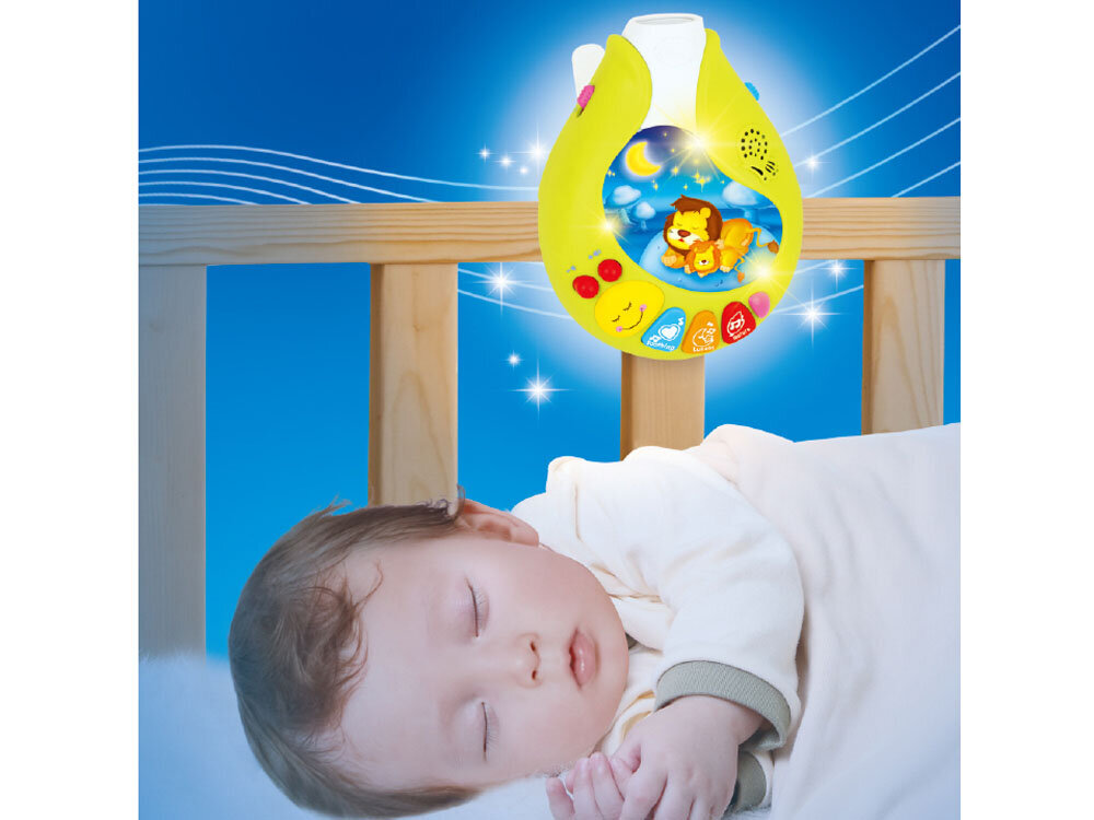 Muzikālais bērnu gultiņu karuselis Hola cena un informācija | Attīstošās rotaļlietas | 220.lv