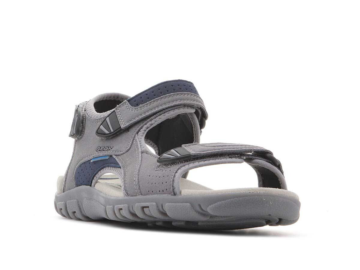 Geox sandales vīriešiem U S. U6224C 000AF C9M4E 21154-N, pelēkas cena un informācija | Vīriešu iešļūcenes, čības, sandales | 220.lv