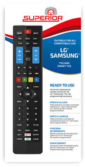 Superior Electronics LG/Samsung Smart цена и информация | Аксессуары для телевизоров и Smart TV | 220.lv