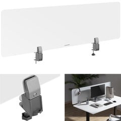 Разделитель стола, акриловая панель, 150 х 40 см. цена и информация | Другие принадлежности для мебели | 220.lv