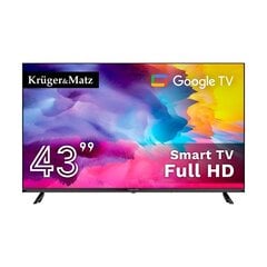 телевизор kruger&matz 43 цена и информация | Телевизоры | 220.lv