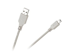 Cabletech USB-A/miniUSB, 1,8 m цена и информация | Кабели и провода | 220.lv