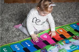 Музыкальный танцевальный ковер для детей, 130 см цена и информация | Развивающие игрушки | 220.lv