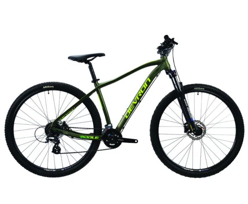 Kalnu velosipēds Devron Riddle M1.9, 29", zaļš цена и информация | Velosipēdi | 220.lv