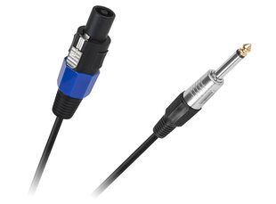 Savienojuma kabelis Cabletech 6,3 mm, 10 m cena un informācija | Kabeļi un vadi | 220.lv