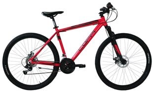 Kalnu velosipēds Coppi Hopper 27.5", sarkans cena un informācija | Velosipēdi | 220.lv