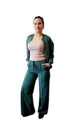 Спортивный костюм женский THE BESSO, зеленый цена и информация | Спортивная одежда для женщин | 220.lv