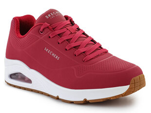 Skechers brīvā laikā apavi vīriešiem 52458-DKRD, sarkana цена и информация | Кроссовки мужские | 220.lv