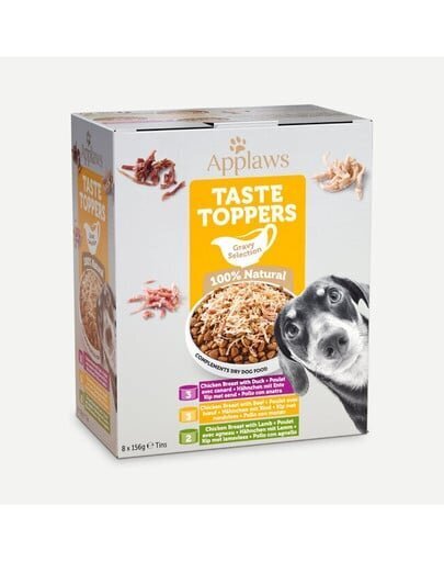 Applaws Dog Tin Gravy Multipack komplekts, 8x156 g cena un informācija | Konservi suņiem | 220.lv
