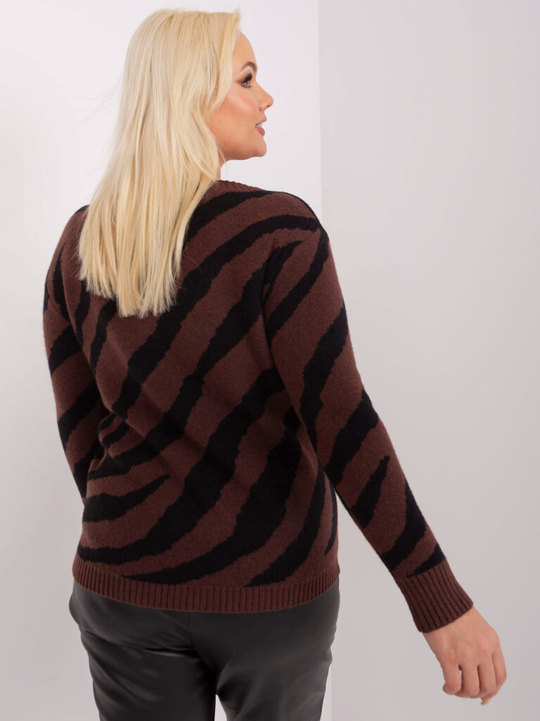 Džemperis sievietēm, brūns цена и информация | Sieviešu džemperi | 220.lv
