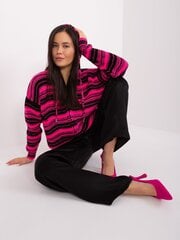 Džemperis sievietēm, rozā/melns cena un informācija | Sieviešu džemperi | 220.lv