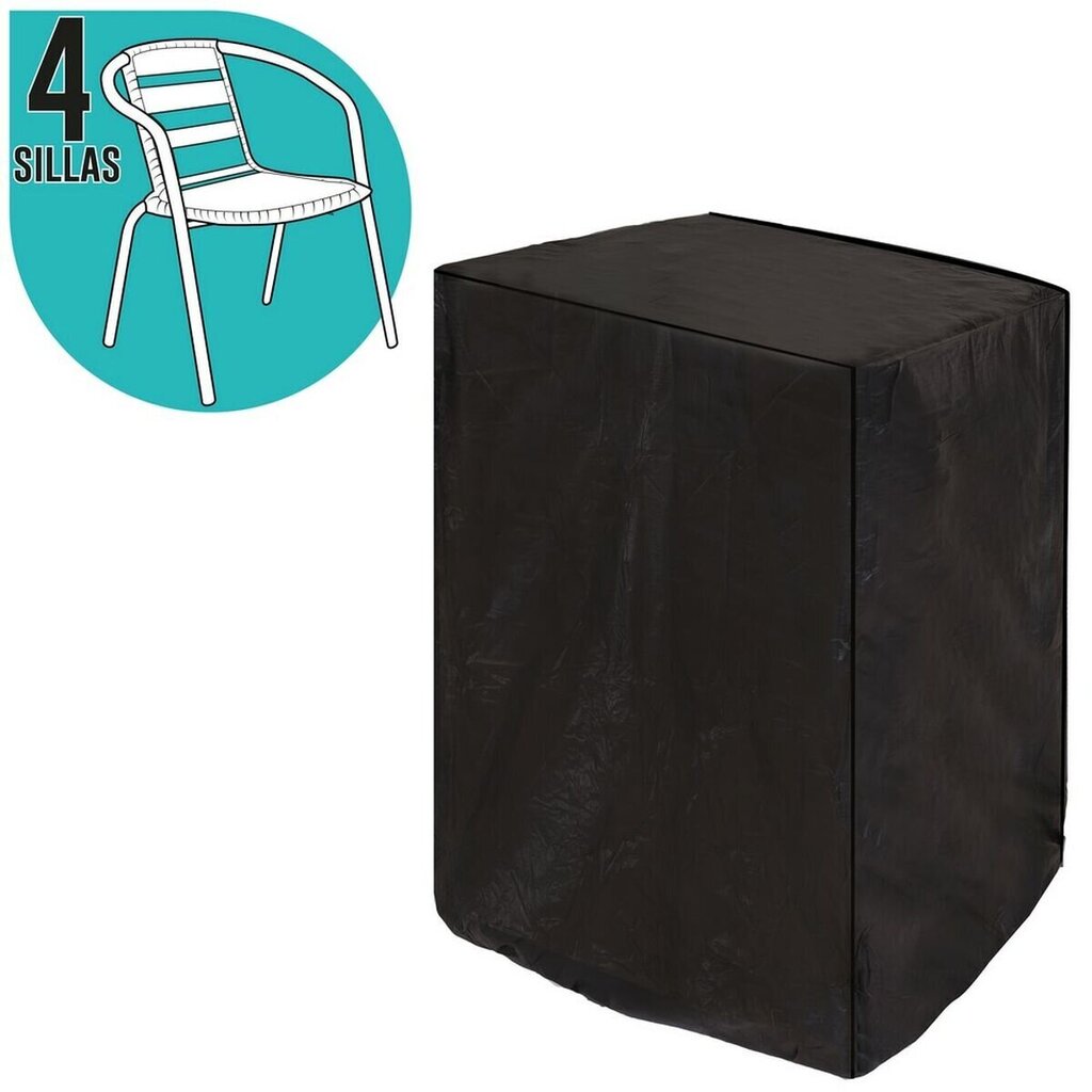 Krēsla pārvalks PVC 66 x 66 x 109 cm cena un informācija | Krēslu paliktņi | 220.lv