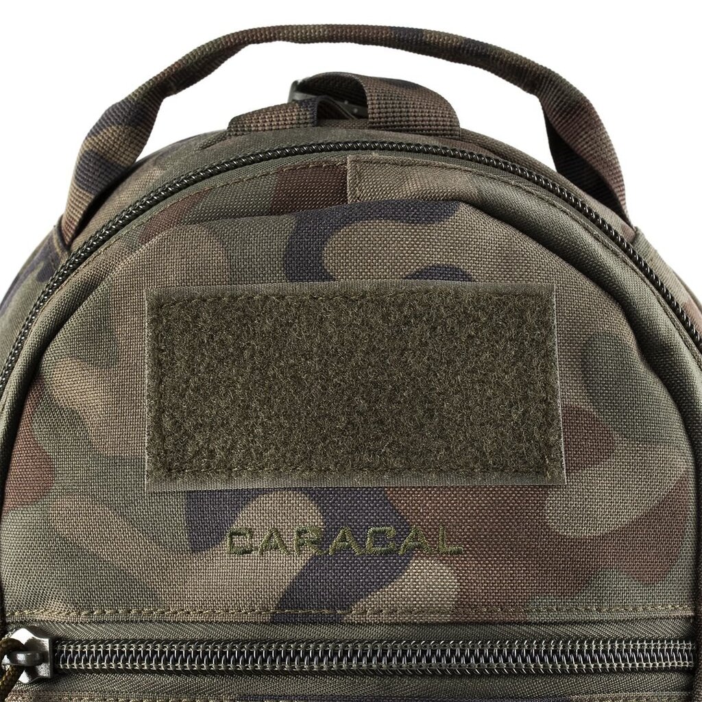 Mugursoma Wisport Caracal PL Woodland 93 Full Camo, 25 l, zaļa cena un informācija | Pārgājienu un ceļojumu mugursomas | 220.lv