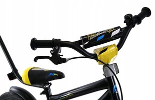 Детский велосипед Fluxar 16", черный цена и информация | Балансировочные велосипеды | 220.lv