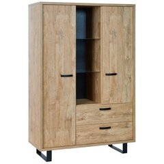 Шкаф Aatrium Como1, 120x50x180 см, коричневый цена и информация | Шкафы | 220.lv