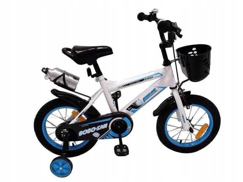 Bērnu velosipēds Bobo-San 14", zils цена и информация | Balansa velosipēdi | 220.lv