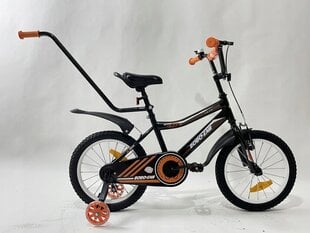 Bērnu velosipēds Bobo-San CB8 16", melns цена и информация | Балансировочные велосипеды | 220.lv