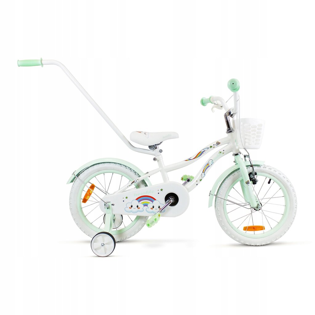 Bērnu velosipēds Fluxar home 16", balts cena un informācija | Balansa velosipēdi | 220.lv