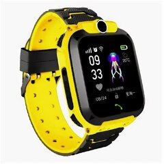 Смарт-часы детские Q12, водонепроницаемые, желтый  цена и информация | Смарт-часы (smartwatch) | 220.lv