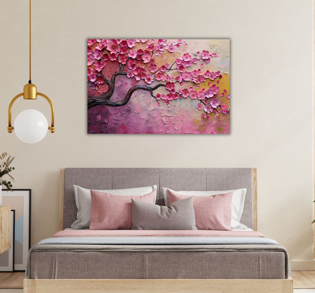 Glezna Cherry Blossom Tree cena un informācija | Gleznas | 220.lv