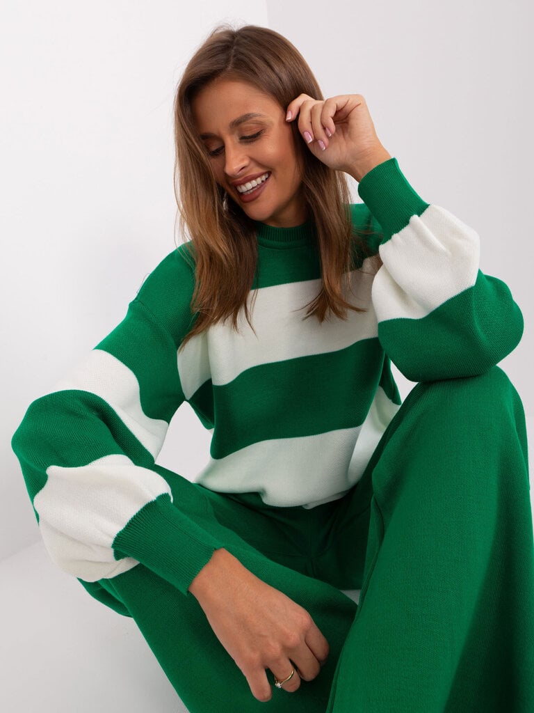 Džemperis sievietēm, zaļš cena un informācija | Sieviešu džemperi | 220.lv