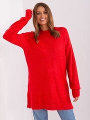 Džemperis sievietēm, sarkans cena un informācija | Sieviešu džemperi | 220.lv
