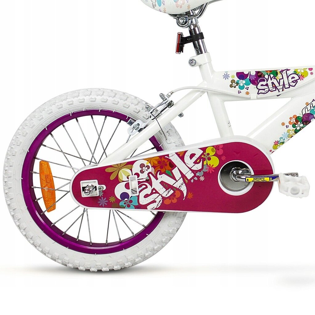 Bērnu velosipēds Sirox Montra Style 16" balts cena un informācija | Balansa velosipēdi | 220.lv