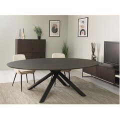 Стол Aatrium Cox, 120x240 см, коричневый цена и информация | Кухонные и обеденные столы | 220.lv