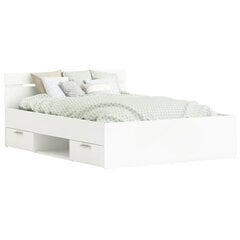 Кровать Aatrium Michigan, 140x200 см, белая цена и информация | Кровати | 220.lv