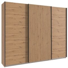 Шкаф Aatrium Andorra, 300x65x218 см, коричневый цена и информация | Шкафы | 220.lv