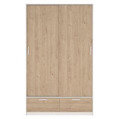 Шкаф Aatrium Line, 121x60x200 см, коричневый цена и информация | Шкафы | 220.lv