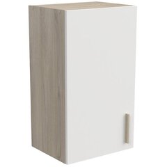 Кухонный шкафчик Aatrium Origan, 40x30x70 см, белый/коричневый цена и информация | Кухонные шкафчики | 220.lv