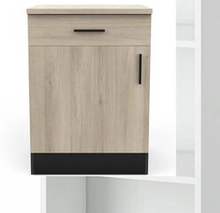 Кухонный шкаф Aatrium Origan, 60x60x85 см, коричневый цена и информация | Кухонные шкафчики | 220.lv