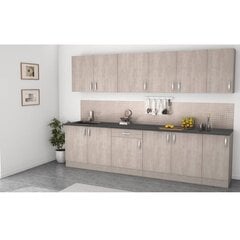 Кухонный шкафчик Aatrium Paprika, 60x30x70 см, коричневый/серый цена и информация | Кухонные шкафчики | 220.lv