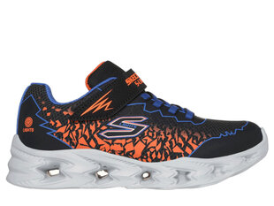 Sporta apavi zēniem Skechers Vortex,melni цена и информация | Детская спортивная обувь | 220.lv