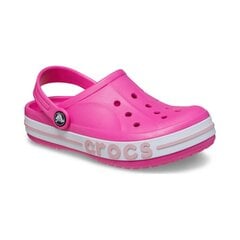 Crocs™ sandales meitenēm Bayaband Clog Kid's 207018 305801, rozā цена и информация | Детские тапочки, домашняя обувь | 220.lv