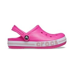 Crocs™ sandales meitenēm Bayaband Clog Kid's 207018 305801, rozā цена и информация | Детские тапочки, домашняя обувь | 220.lv