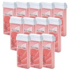 Vaska kārtridžs ItalWax Rose, 12x100 ml цена и информация | Средства для депиляции | 220.lv