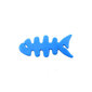Austiņu kabeļa vāciņš zivs formā, zils cena un informācija | Austiņu piederumi | 220.lv