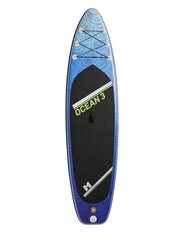 Blue лось — Ocean 3 — надувная доска SUP, 335 х 83.5 х 15 см. цена и информация | SUP доски, водные лыжи, водные аттракционы | 220.lv