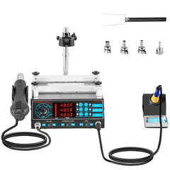 Karstā gaisa priekšsildītājs Stamos Soldering S-LS-10 Pamata uzgaļa lodēšanas stacija цена и информация | Сварочные аппараты, паяльники | 220.lv