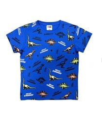 Bērnu t-krekls 200520 01, zils/dzeltens 200520*01-98/104 цена и информация | Рубашки для мальчиков | 220.lv