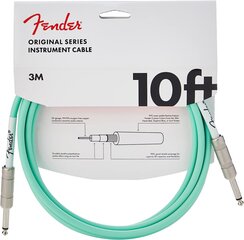 Оригинальная серия Fender Cable, 3M Surf Green цена и информация | Принадлежности для музыкальных инструментов | 220.lv