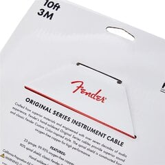 Kabelis Fender Kabel cena un informācija | Mūzikas instrumentu piederumi | 220.lv